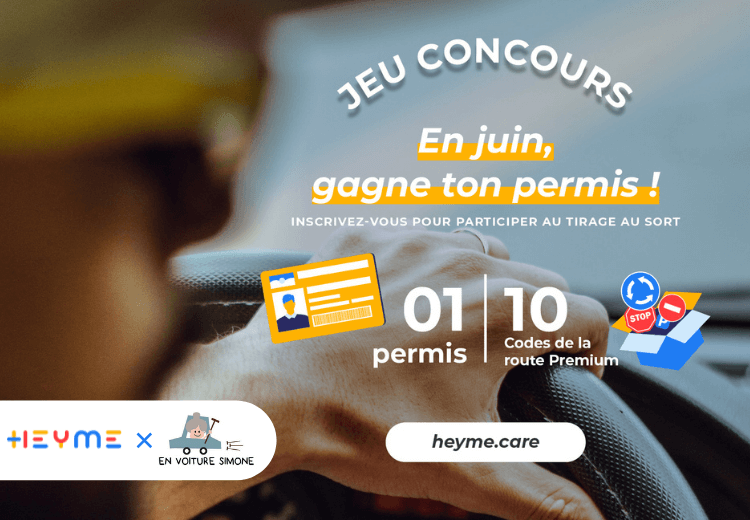1 permis voiture et 10 codes de la route premium, à gagner ! - Heyme